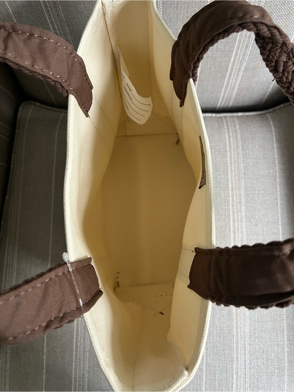 🌟NWT L.L.Bean SMALL Web Handled JAPAN Boat & Tote - Picture 4 of 11